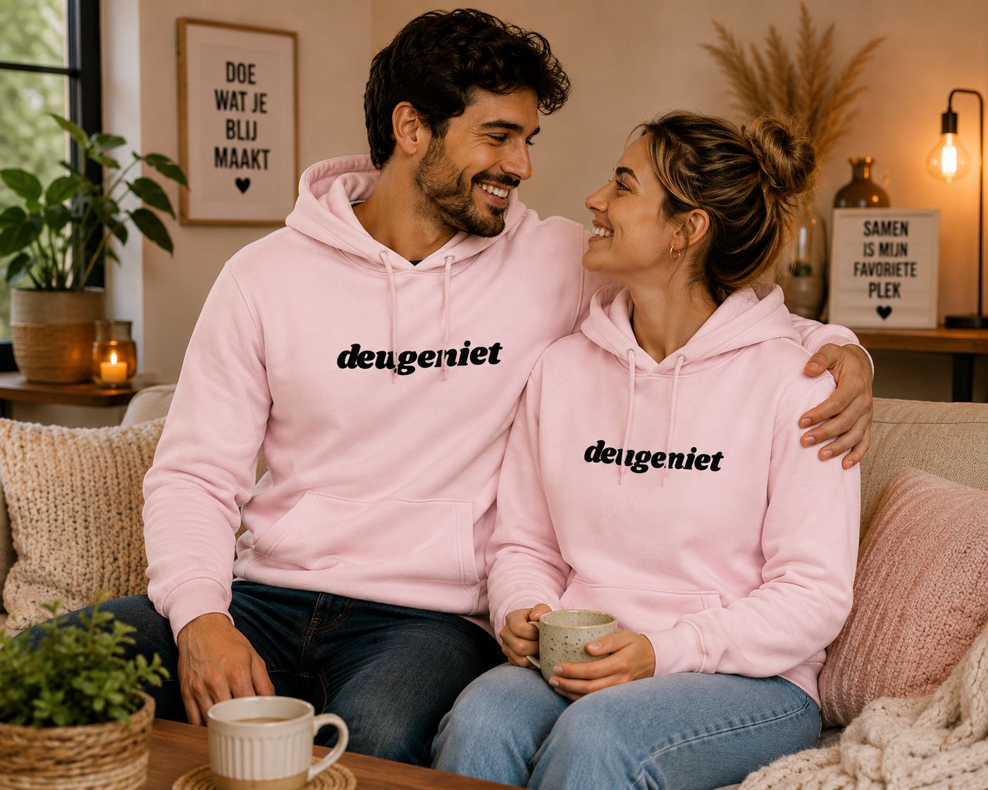 Deugeniet Hoodie – Grappige Vlaamse Hoodie met Dialect Tekst