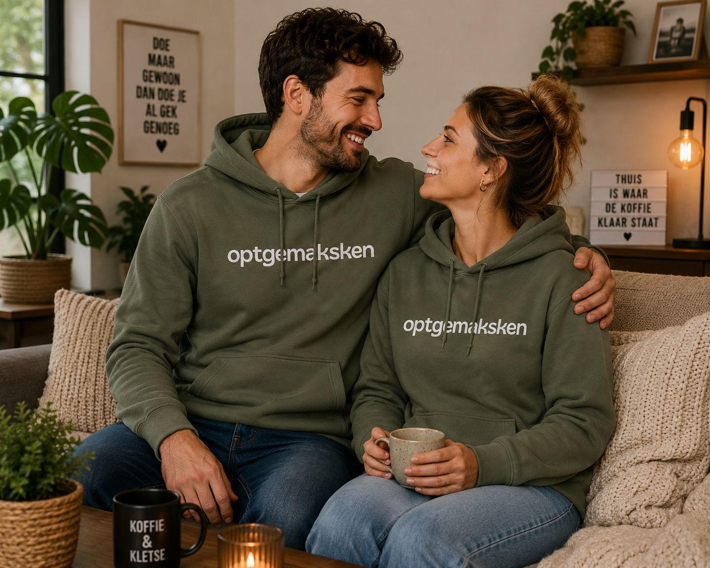 Optgemaksken Hoodie – Grappige Vlaamse Hoodie met Dialect Tekst
