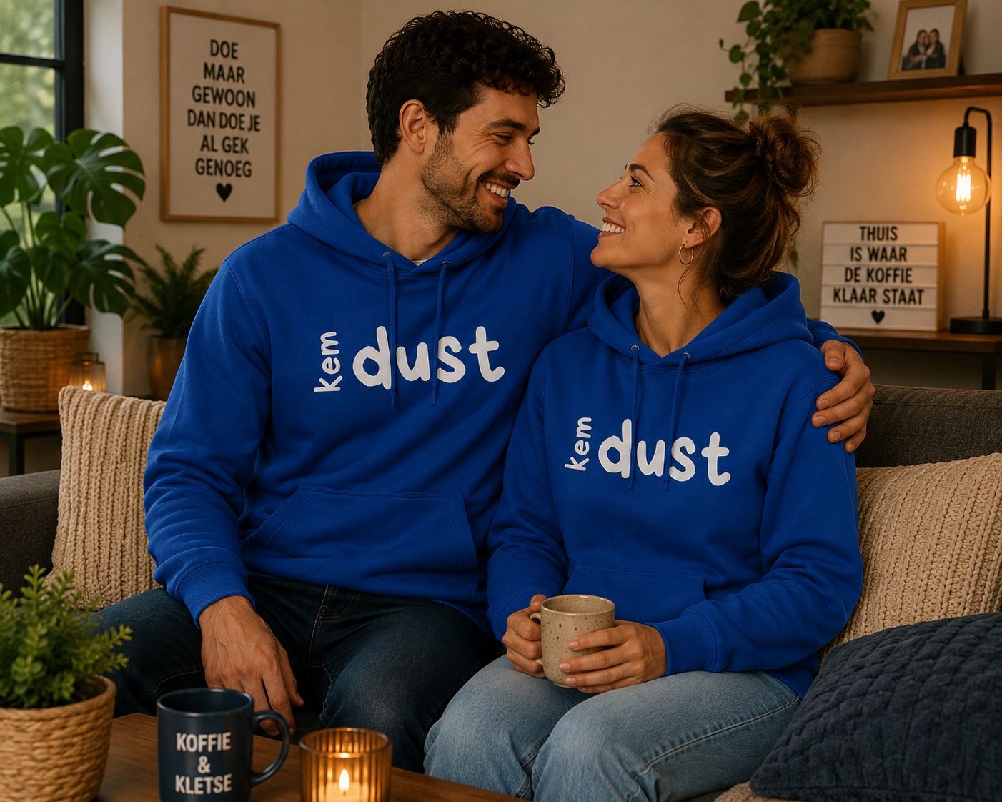 Kem Dust Hoodie – Grappige Vlaamse Hoodie met Dialect Tekst