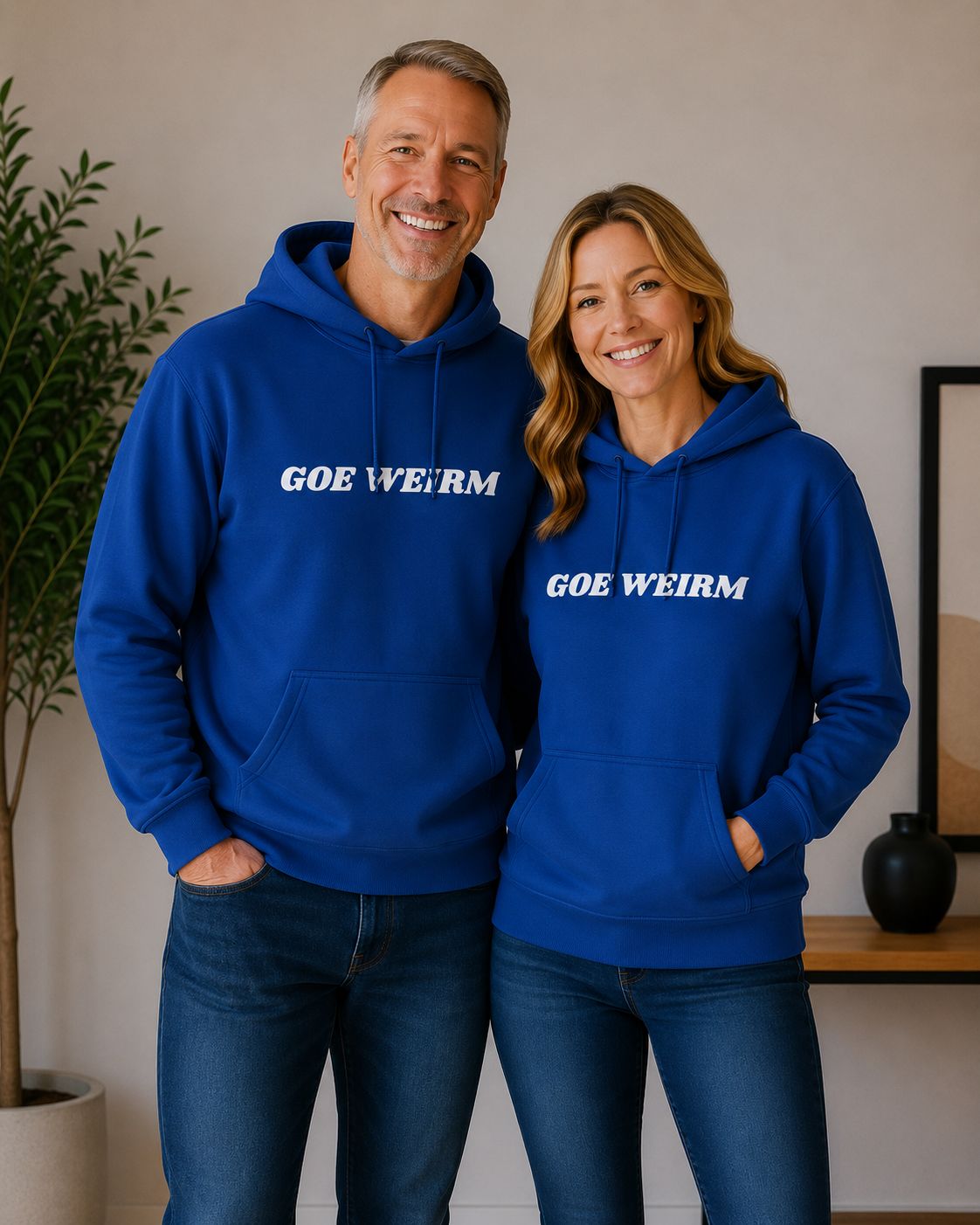 Hoodie ‘Goe Weirm’ – Grappige Vlaamse Hoodie met Dialect Tekst