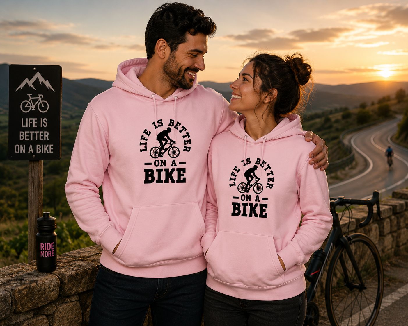 Life Is Better On A Bike Hoodie – Wielrennen Hoodie – Origineel Cadeau voor Fietsers