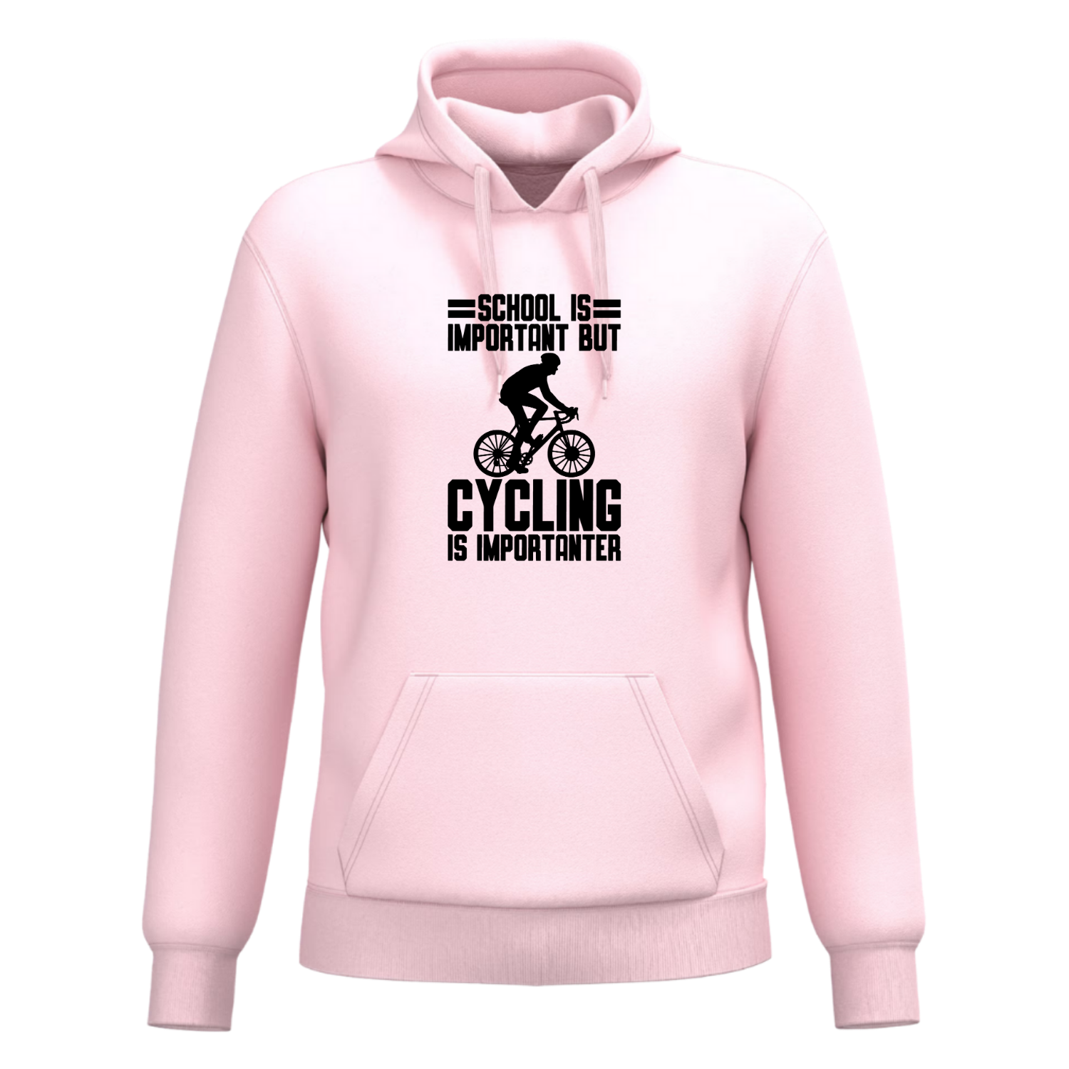 SCHOOL IS IMPORTANT BUT CYCLING IS IMPORTANTER(verschillende kleuren)