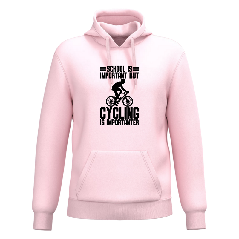 SCHOOL IS IMPORTANT BUT CYCLING IS IMPORTANTER(verschillende kleuren)