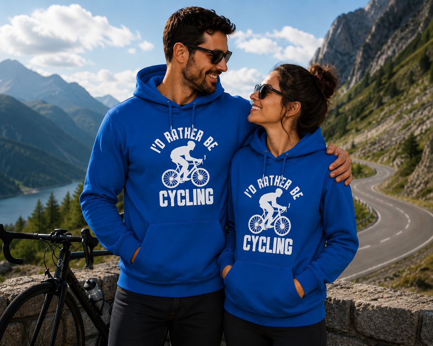 I’d Rather Be Cycling Hoodie – Funny Wielrennen Hoodie voor Fietsers