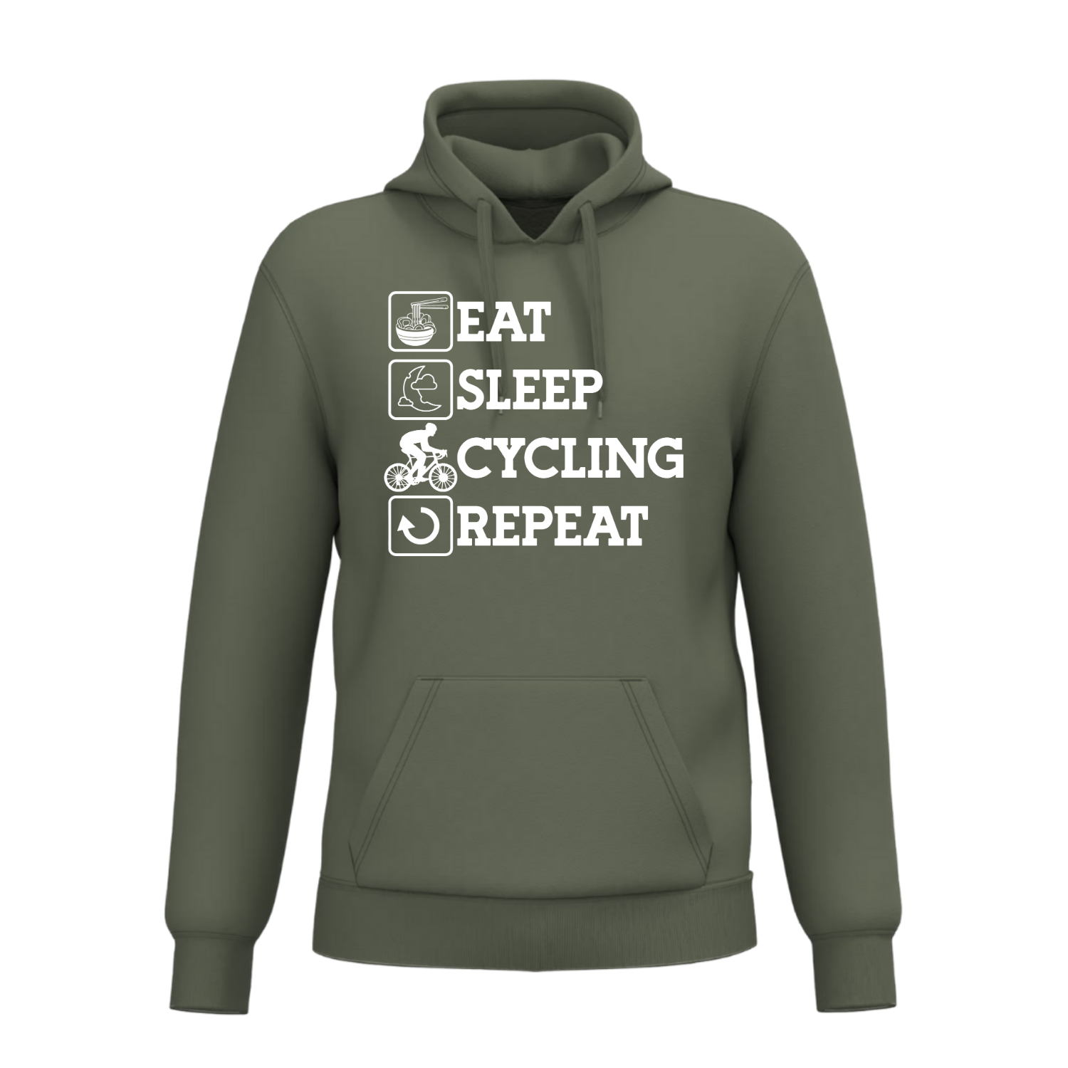 EAT SLEEP CYCLING REPEAT(verschillende kleuren)