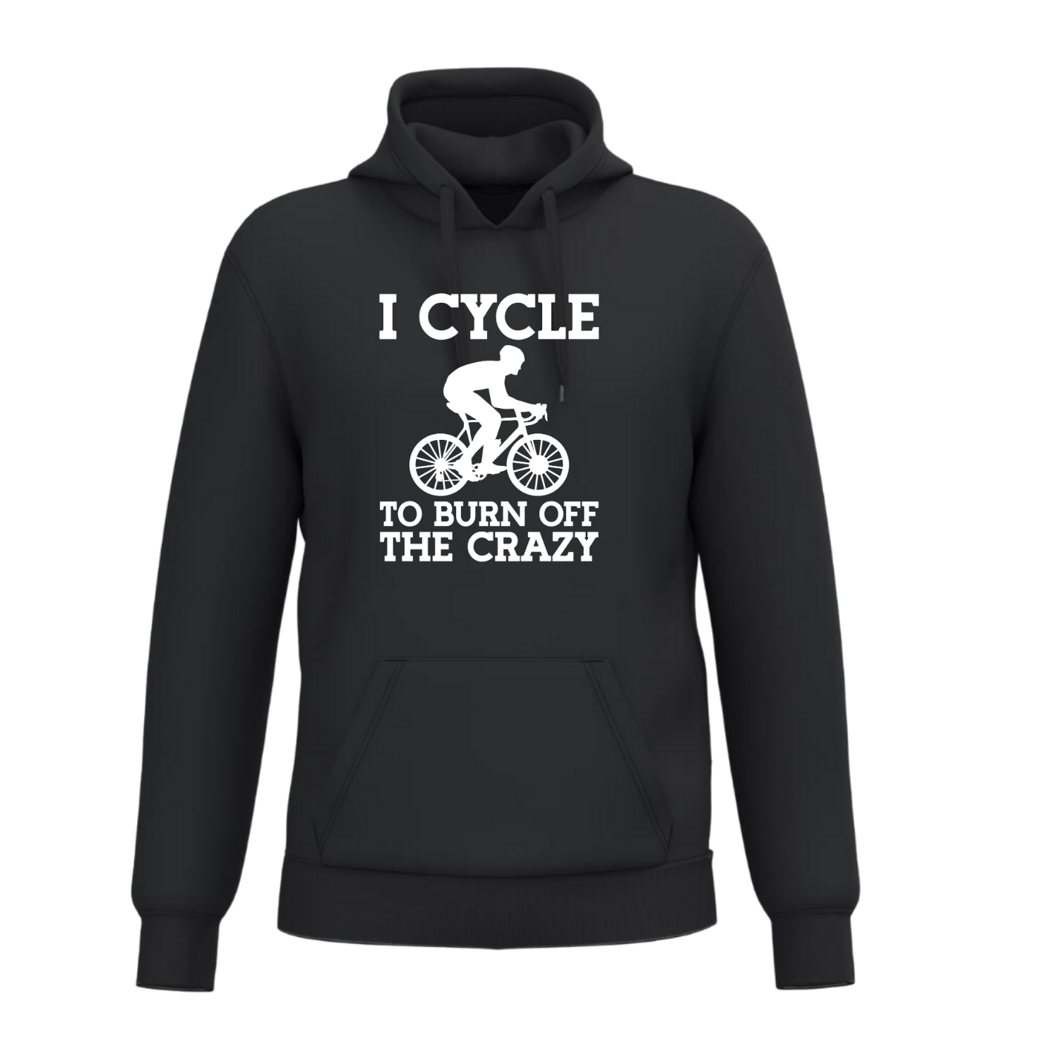 I CYCLE TO BURN OFF THE CRAZY(verschillende kleuren)
