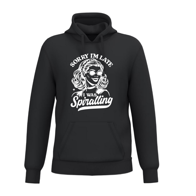 SORRY I'M LATE I WAS SPIRALLING (verschillende kleuren)