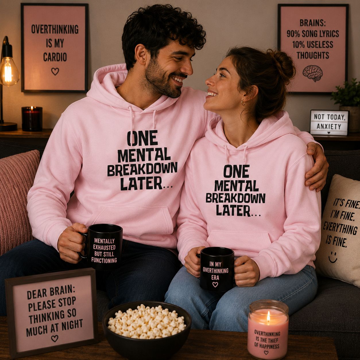 One Mental Breakdown Later Hoodie - Grappige Hoodie - Leuk Cadeau voor Haar en Hem
