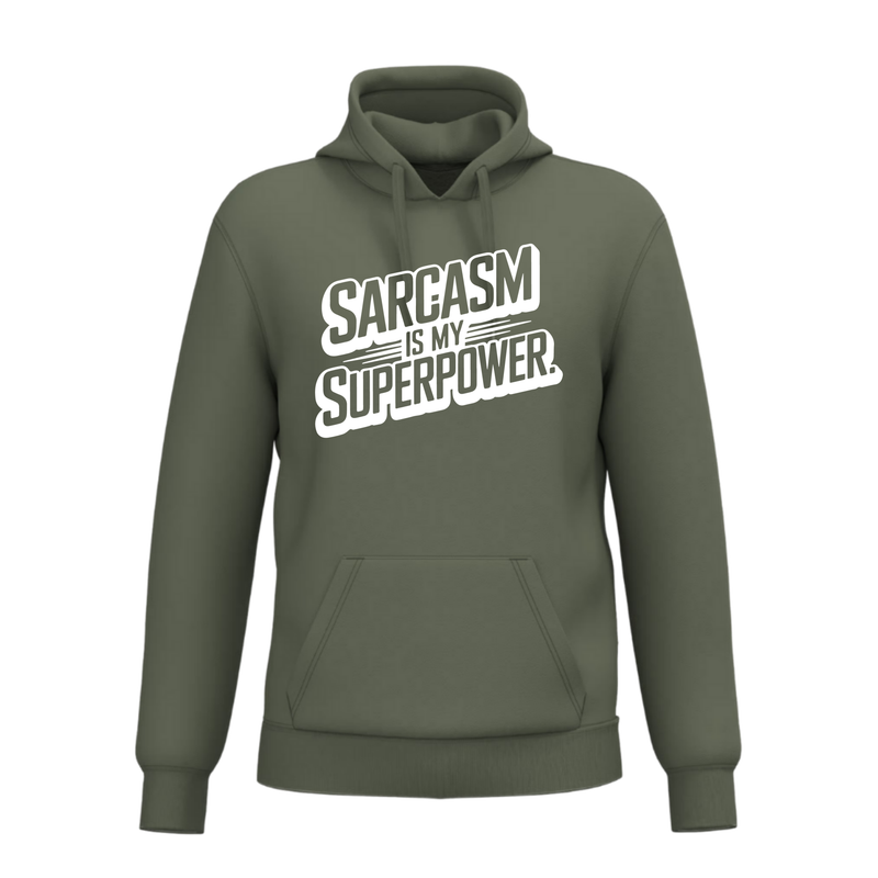 SARCASM IS MY SUPERPOWER (verschillende kleuren)