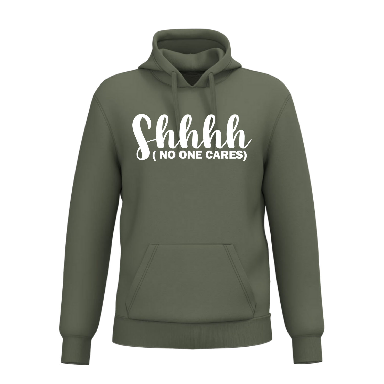 SHHHH (NO ONE CARES) (verschillende kleuren)