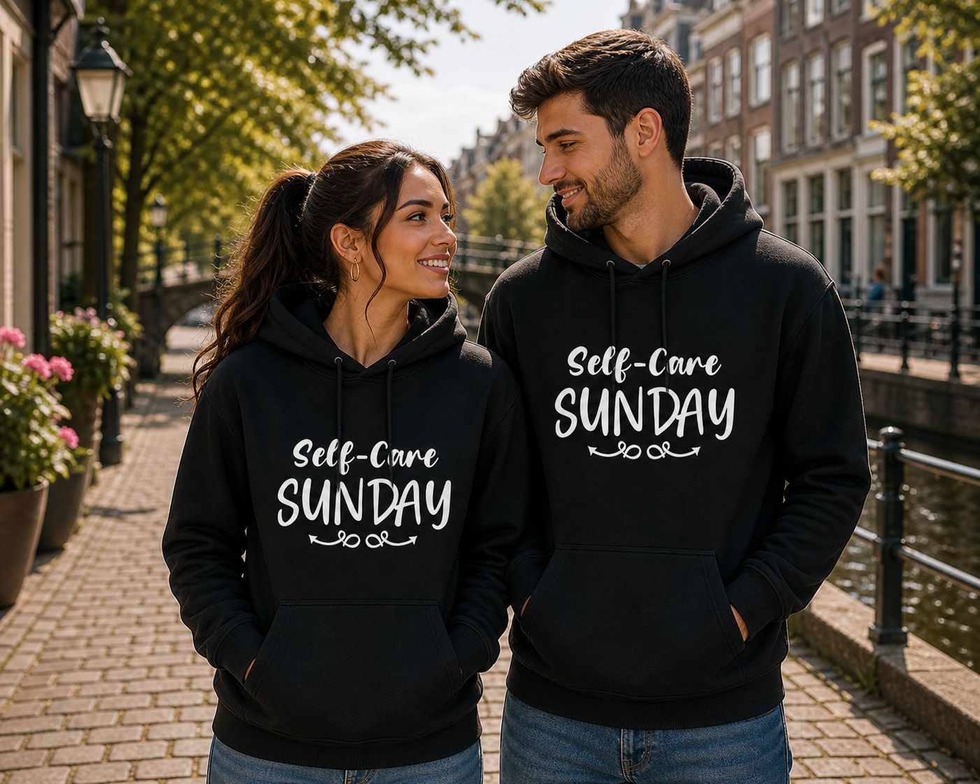 Self Care Sunday Hoodie – Comfortabele Hoodie voor Relaxatie, Wellness &amp; Cozy Selfcare Dagen