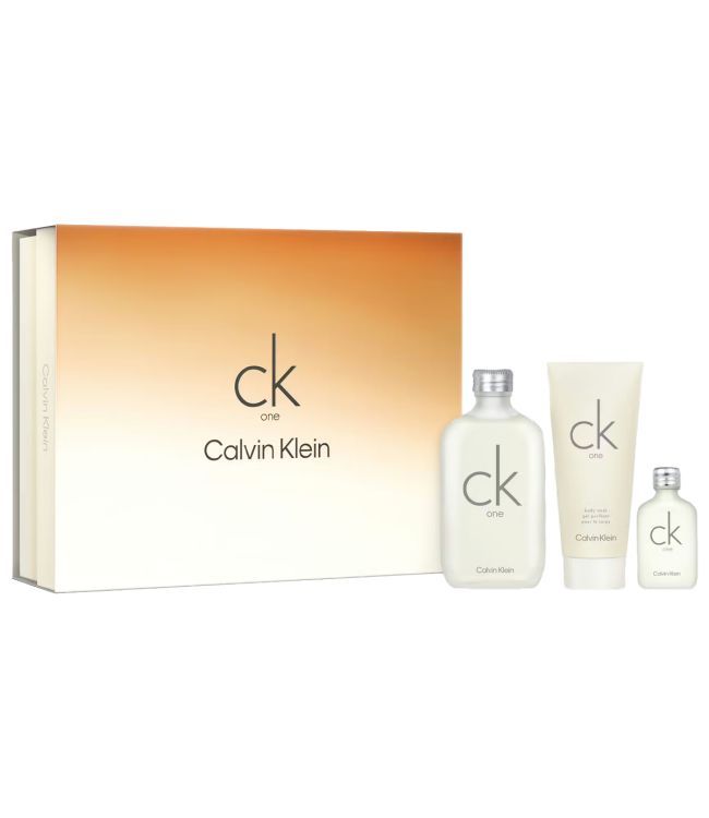 Calvin Klein One Geschenkset Eau de Toilette 100ml + Mini + Bodywash 100ml Unisex