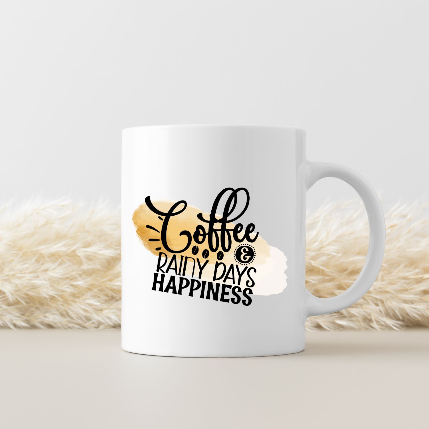 COFFEE RAINY DAYS HAPPINESS COFFEE RAINY DAYS HAPPINESS