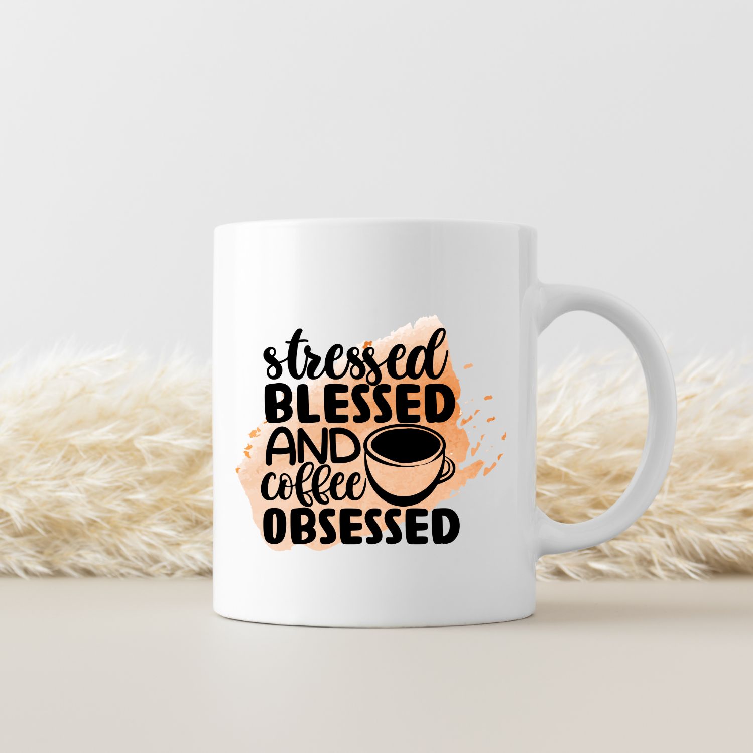 STRESSED BLESSED AND COFFEE OBSESSED STRESSED BLESSED AND COFFEE OBSESSED