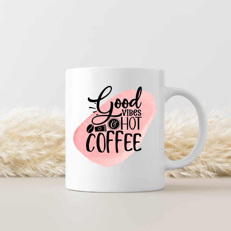 GOOD VIBES, HOT COFFEE