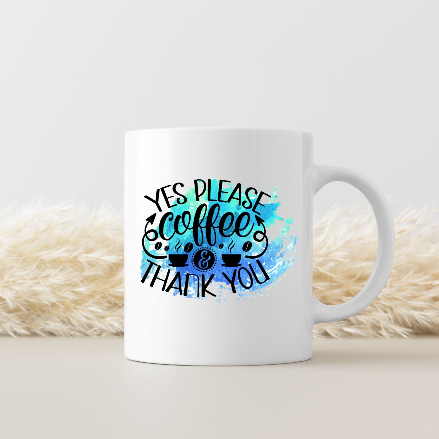 YES PLEASE, COFFEE AND THANK YOU