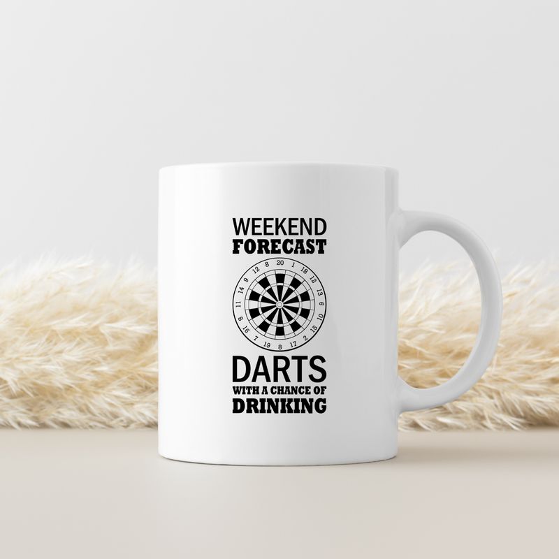 WEEKEND FORCAST DARTS WITH A CHANCE OF DRINKING