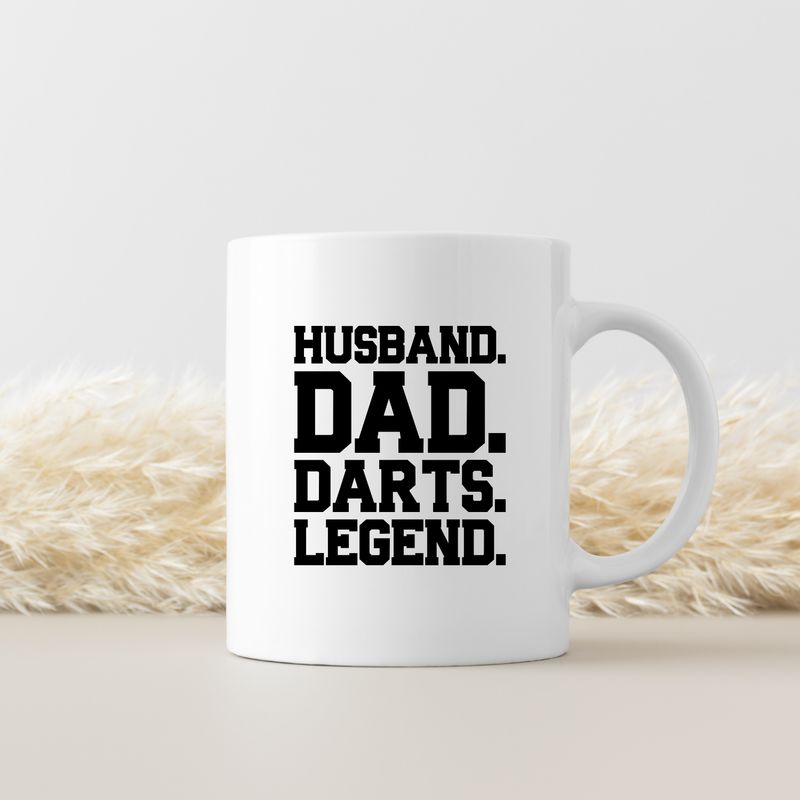 HUSBAND DAD DARTS LEGEND
