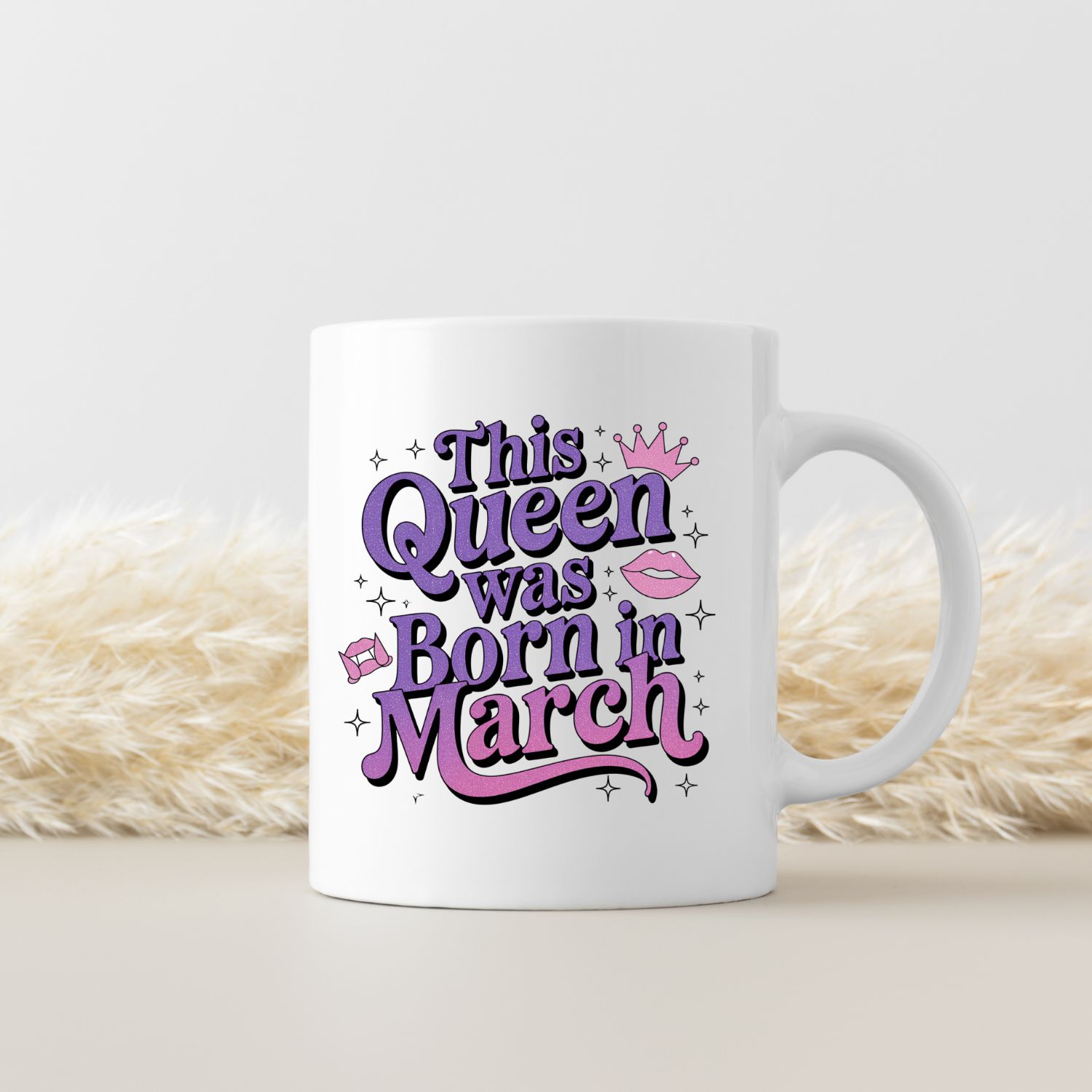 THIS QUEEN WAS BORN IN MARCH THIS QUEEN WAS BORN IN MARCH