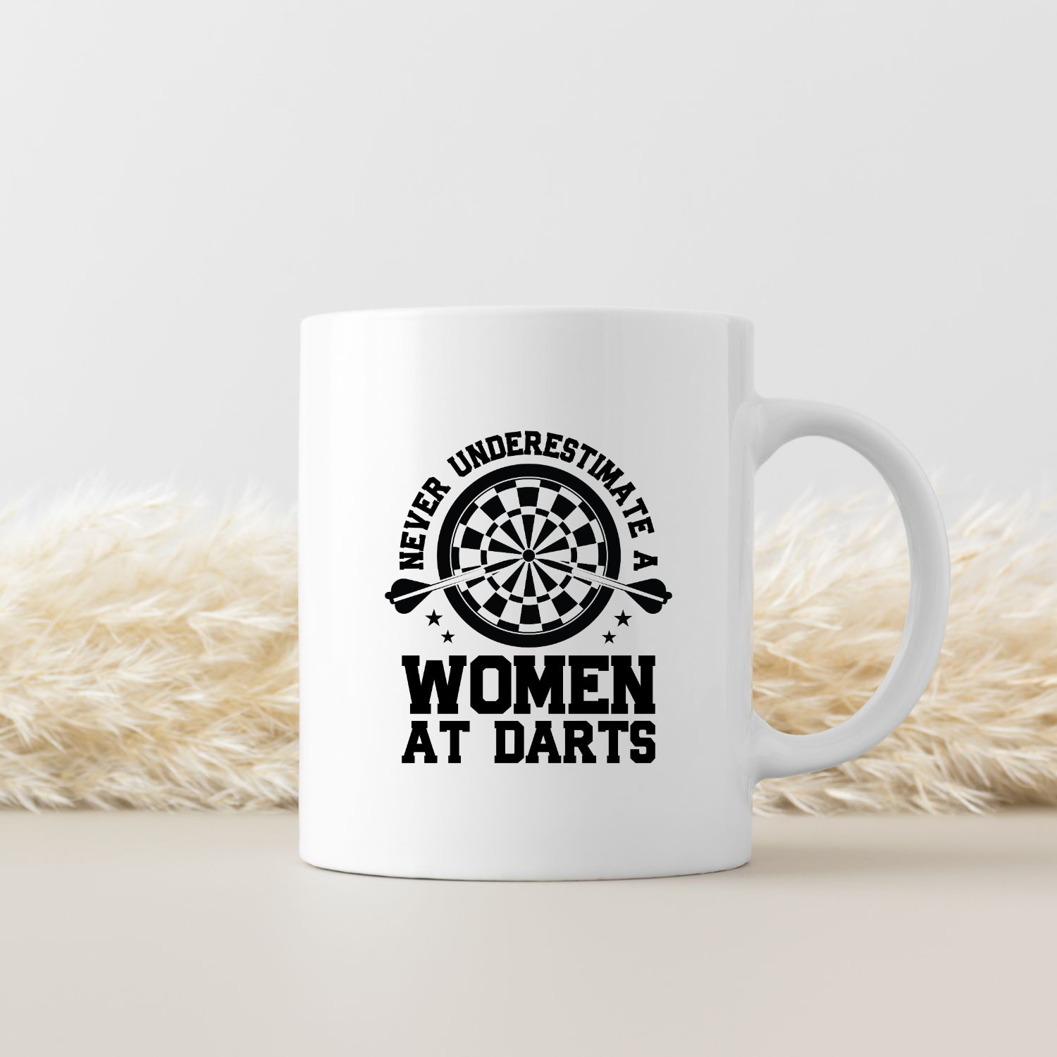 NEVER UNDERESTIMATE A WOMEN AT DARTS NEVER UNDERESTIMATE A WOMEN AT DARTS