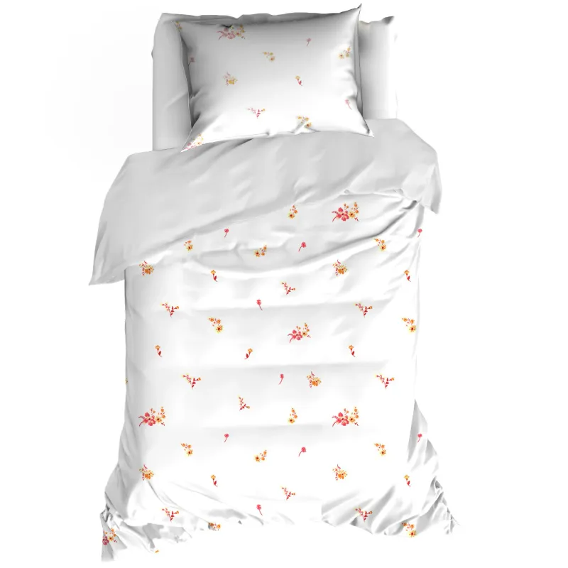 Dekbedovertrek Fiorello Sunkiss - 140 x 200/220 + 60 x 70 cm - Katoen Satijn