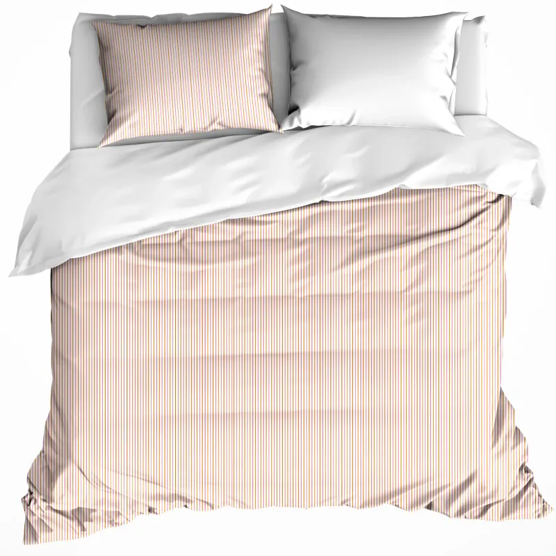 Dekbedovertrek Rosange Sunkiss - 240 x 220 + 2 st. 60 x 70 cm - Katoen Satijn