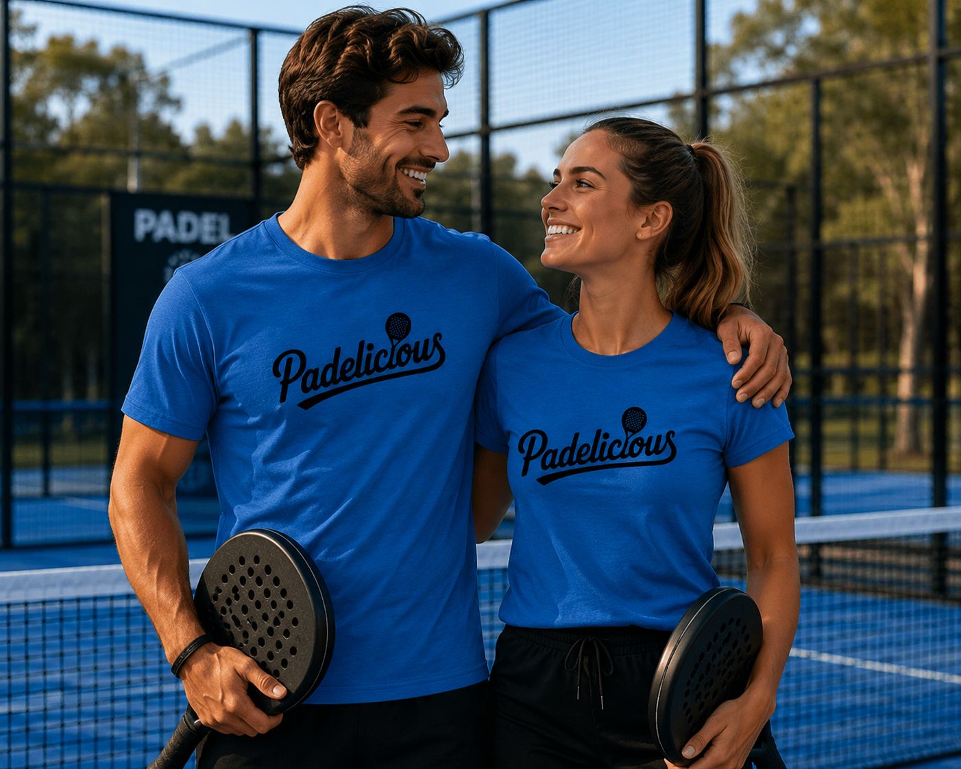 Padelicious T-Shirt - Grappige Padel T-Shirt - Leuk Cadeau voor Padel Liefhebbers
