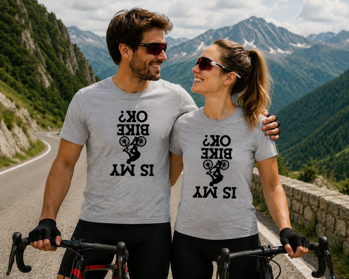 Is My Bike Ok? T-Shirt - Grappige Wielrennen T-Shirt - Leuk Cadeau voor Fietsers