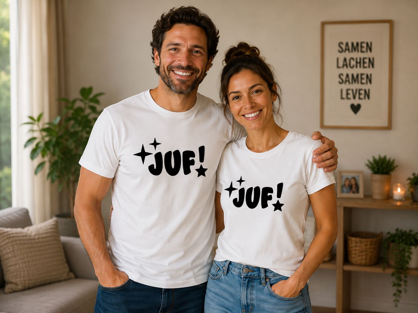 Juf - T-Shirt – Origineel Cadeau voor Juf, Schooljaar &amp; Bedankje