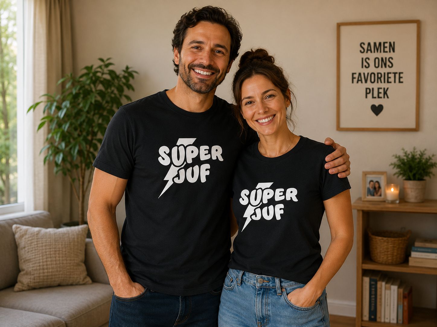 Super Juf - T-Shirt – Origineel Cadeau voor de Beste Juf &amp; Schooljaar