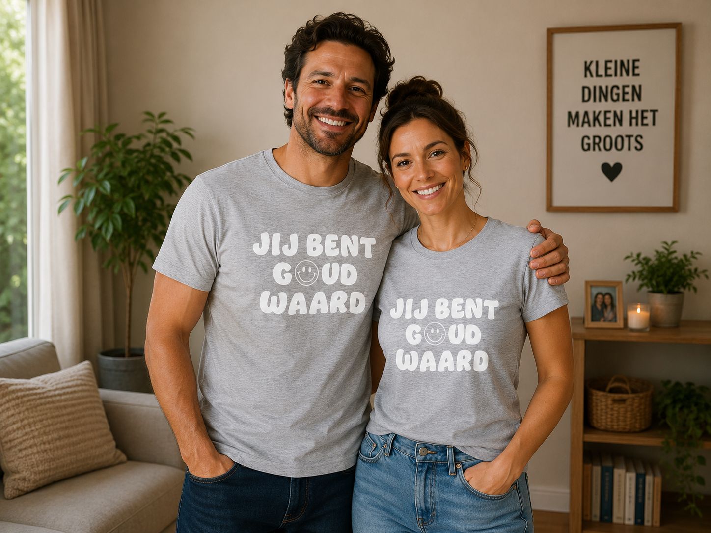 Jij Bent Goud Waard - T-Shirt – Lief Bedankje voor Juf, Meester &amp; Collega