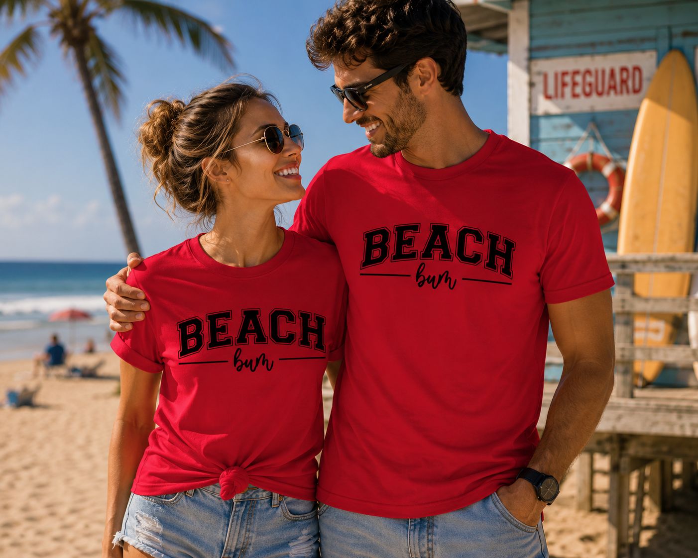 Beach Burn T-Shirt - Grappige Zomer T-Shirt - Leuk Cadeau voor Strandliefhebbers