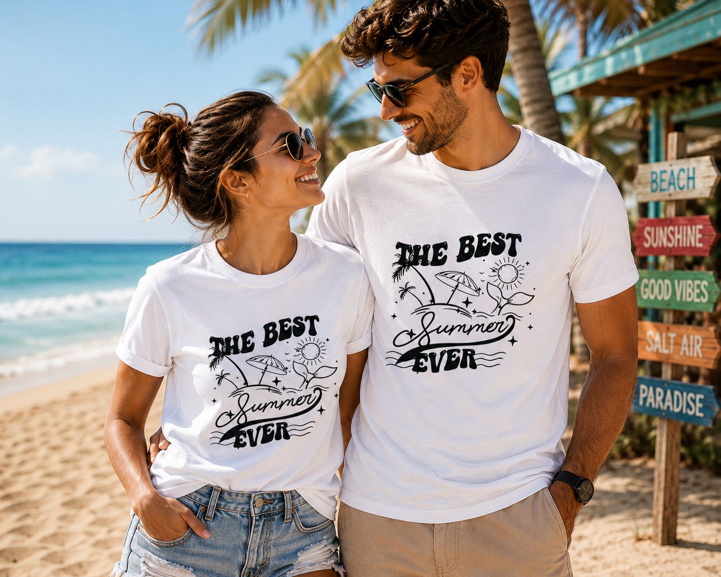 The Best Summer Ever T-Shirt - Grappige Zomer T-Shirt - Leuk Cadeau voor Zomerliefhebbers