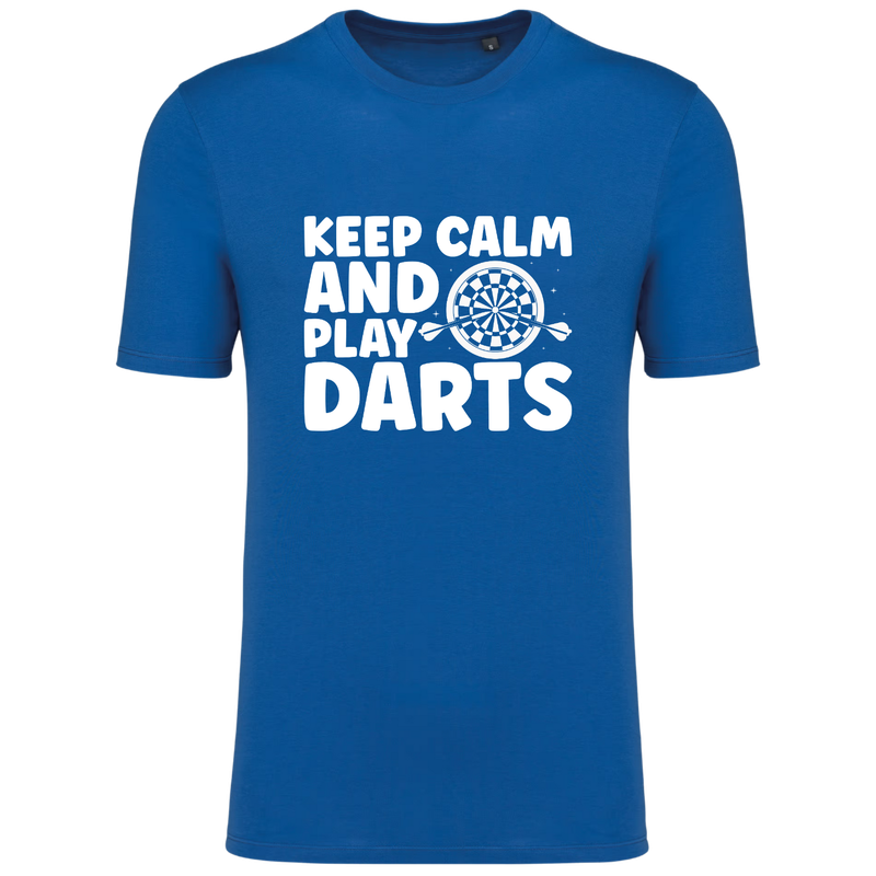 KEEP KALM AND PLAY DARTS (verschillende kleuren)