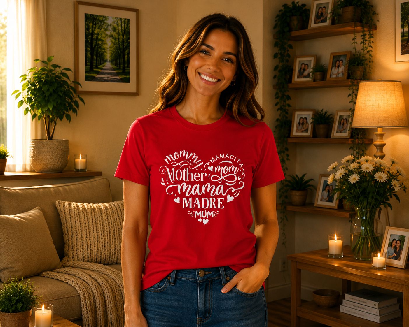Mama Mommy Mother T-Shirt - Trendy Mama T-Shirt - Origineel Cadeau voor Mama