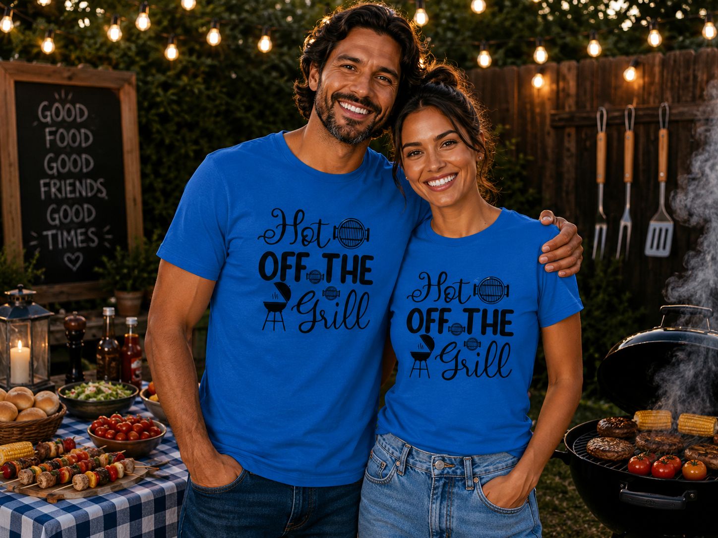 Hot Off The Grill T-Shirt - Grappige BBQ T-Shirt - Leuk Cadeau voor BBQ Liefhebbers