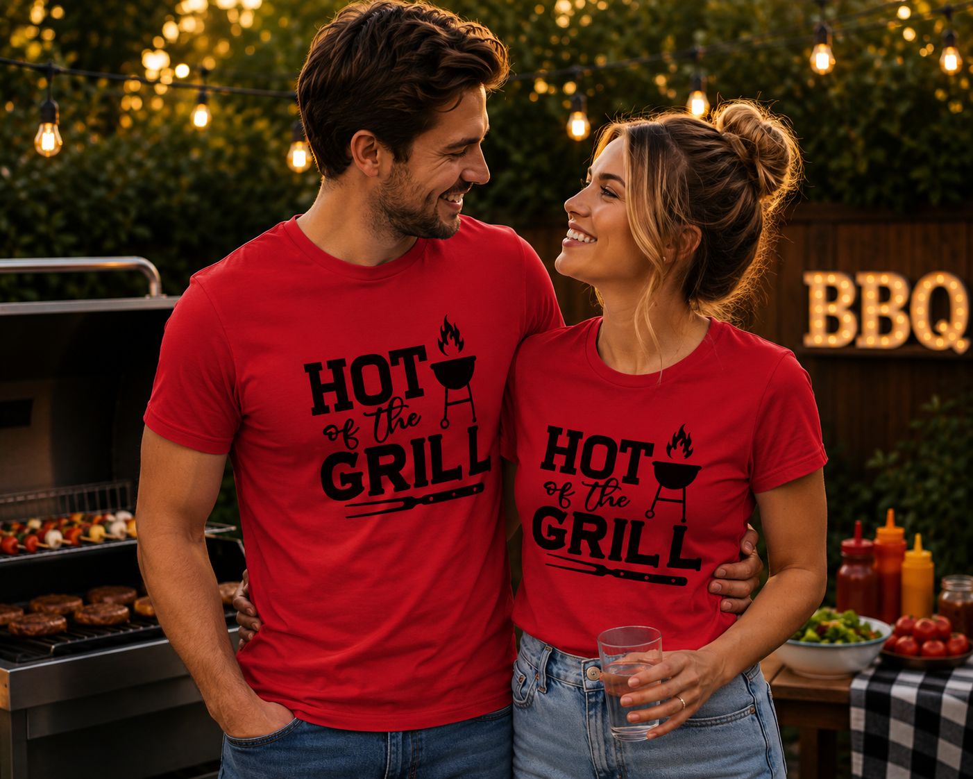 Hot Off The Grill T-Shirt - Grappige BBQ T-Shirt - Leuk Cadeau voor BBQ Liefhebbers