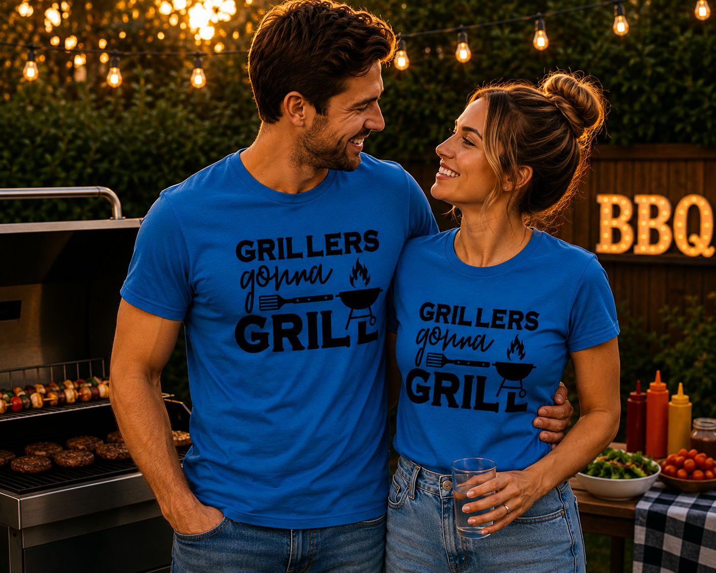 Grillers Gonna Grill T-Shirt - Grappige BBQ T-Shirt - Leuk Cadeau voor Grillliefhebbers