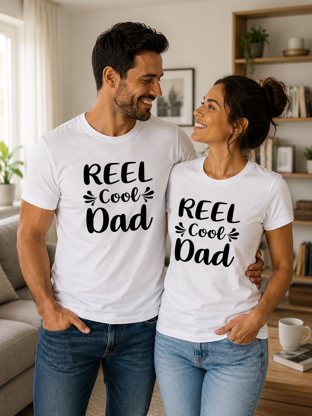 Reel Cool Dad - T-Shirt – Grappig Cadeau voor Vissende Papa’s &amp; Vaderdag