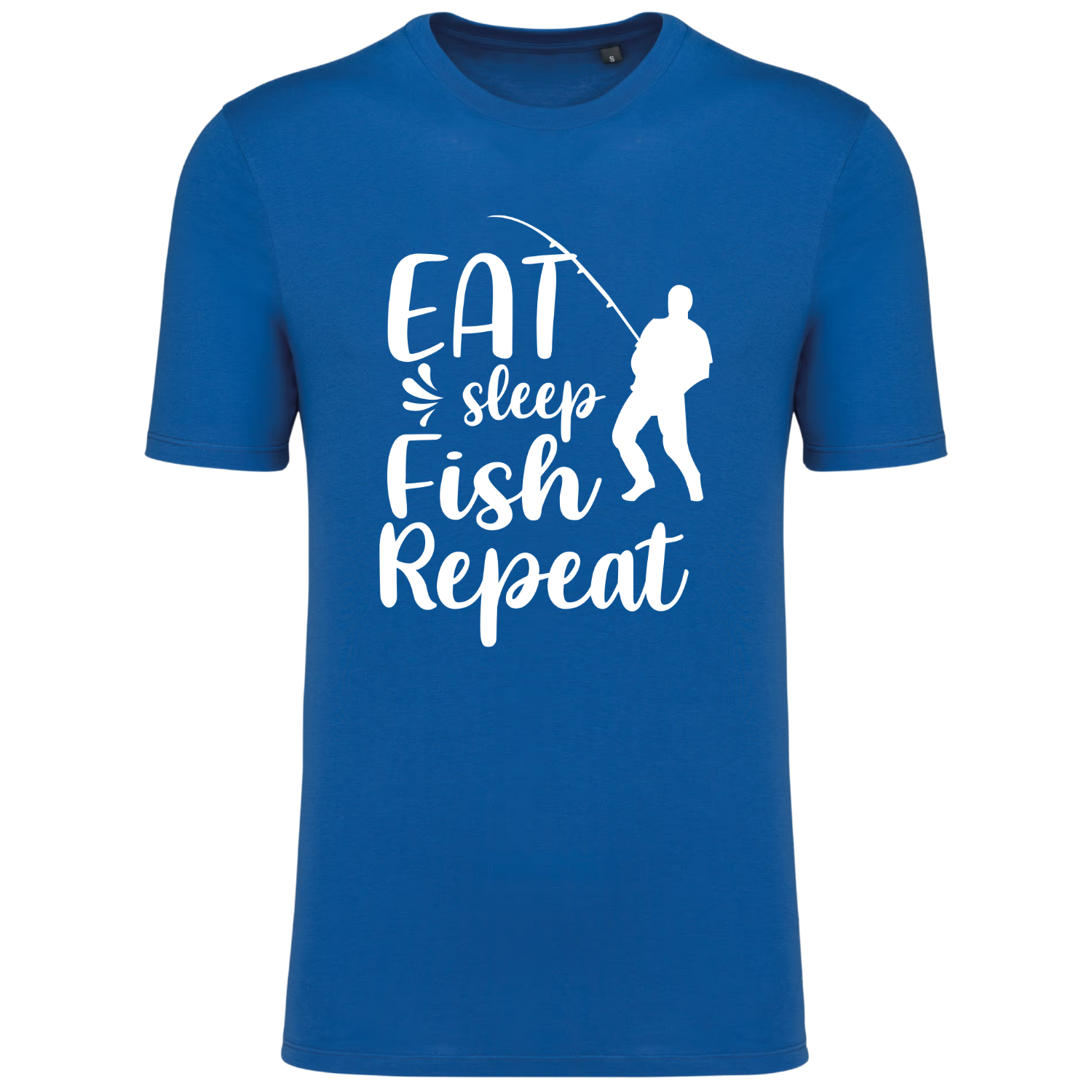 EAT SLEEP FISH REPEAT (verschillende kleuren)