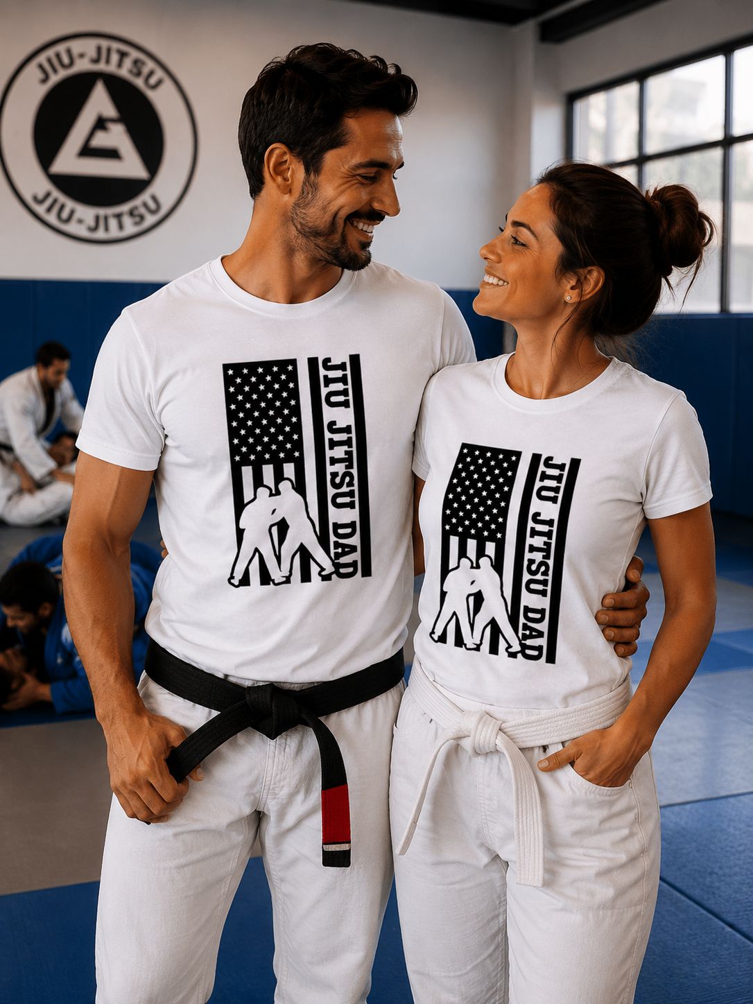 Jiu Jitsu Dad - T-Shirt – Stoer Cadeau voor Sportieve Papa’s &amp; Vaderdag