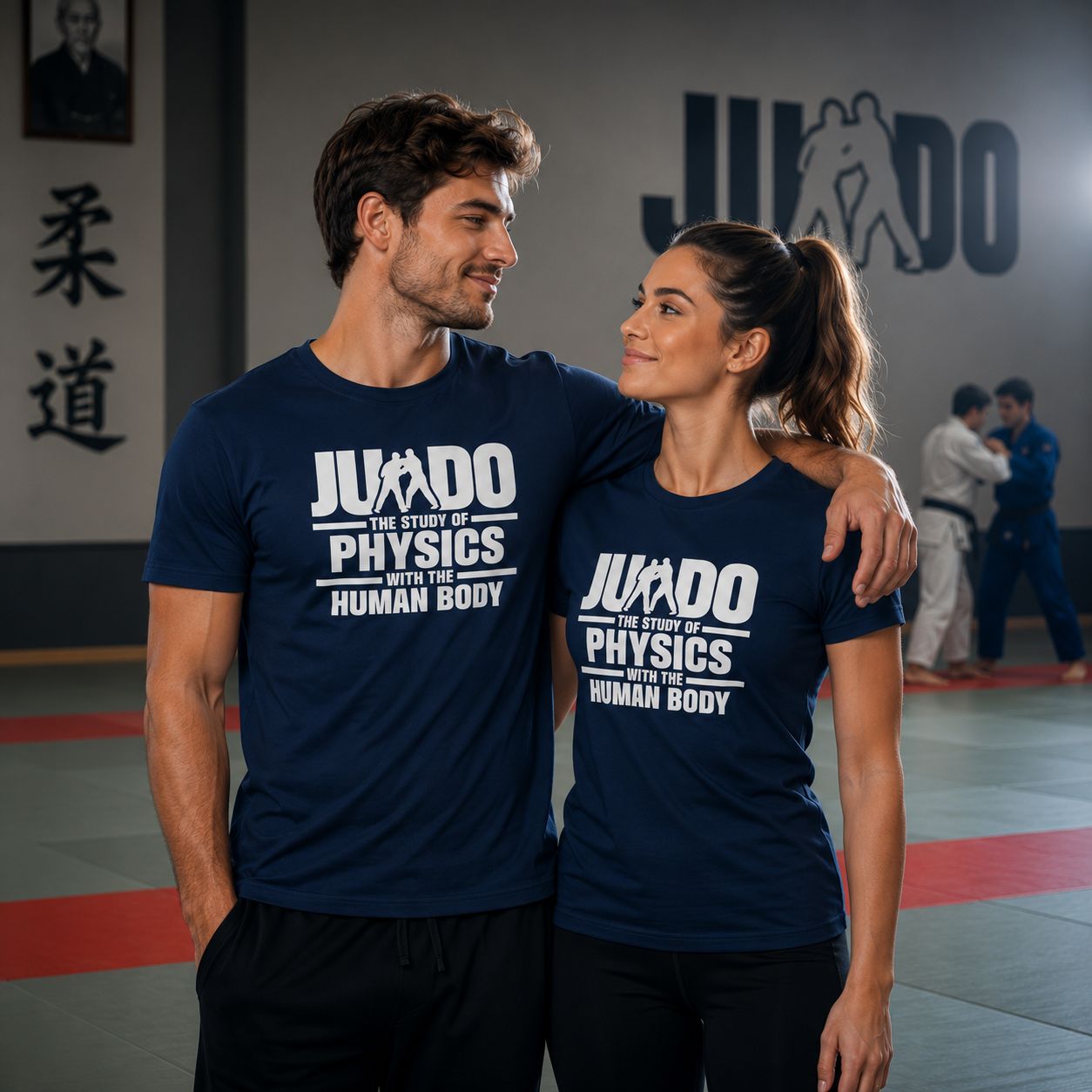 Judo The Study Of Physics With The Human Body T-Shirt - Stoere Judo T-Shirt - Leuk Cadeau voor Judo Liefhebbers
