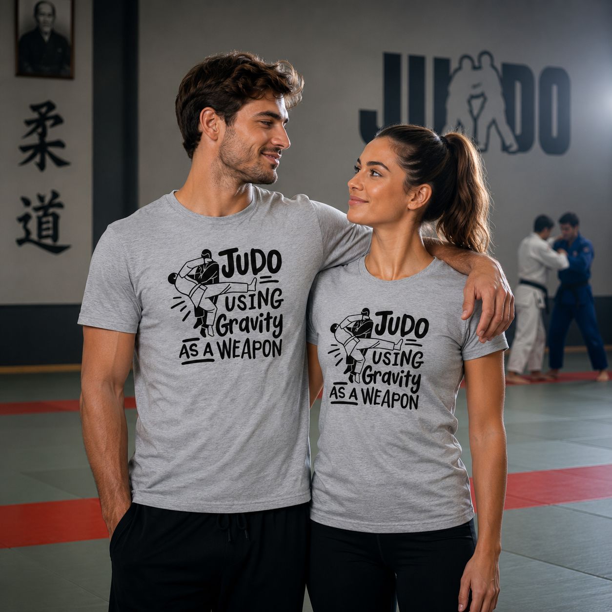 Judo Using Gravity As A Weapon T-Shirt - Stoere Judo T-Shirt - Leuk Cadeau voor Judo Liefhebbers