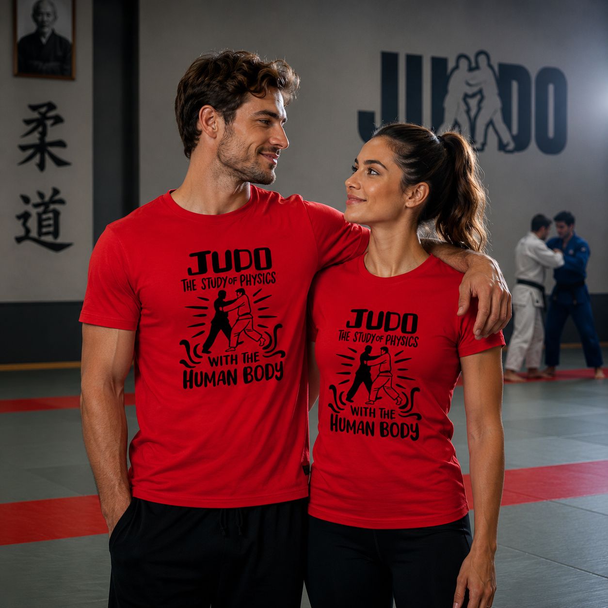 Judo The Study With The Human Body T-Shirt - Stoere Judo T-Shirt - Leuk Cadeau voor Judo Liefhebbers