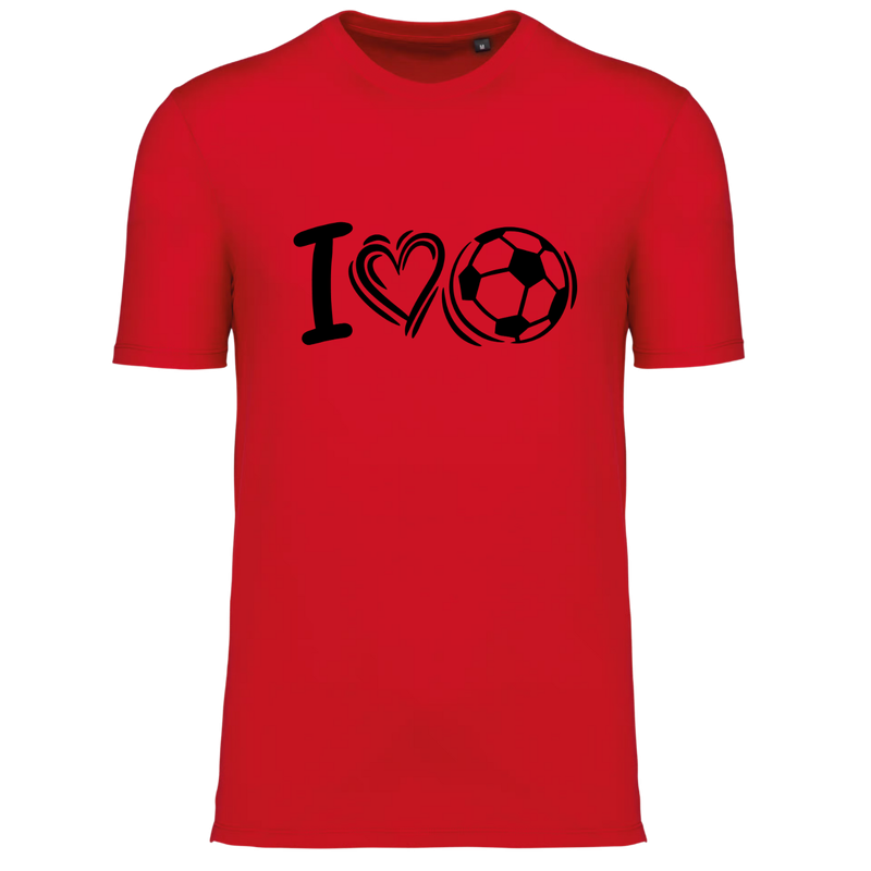 I LOVE VOETBAL (verschillende kleuren)