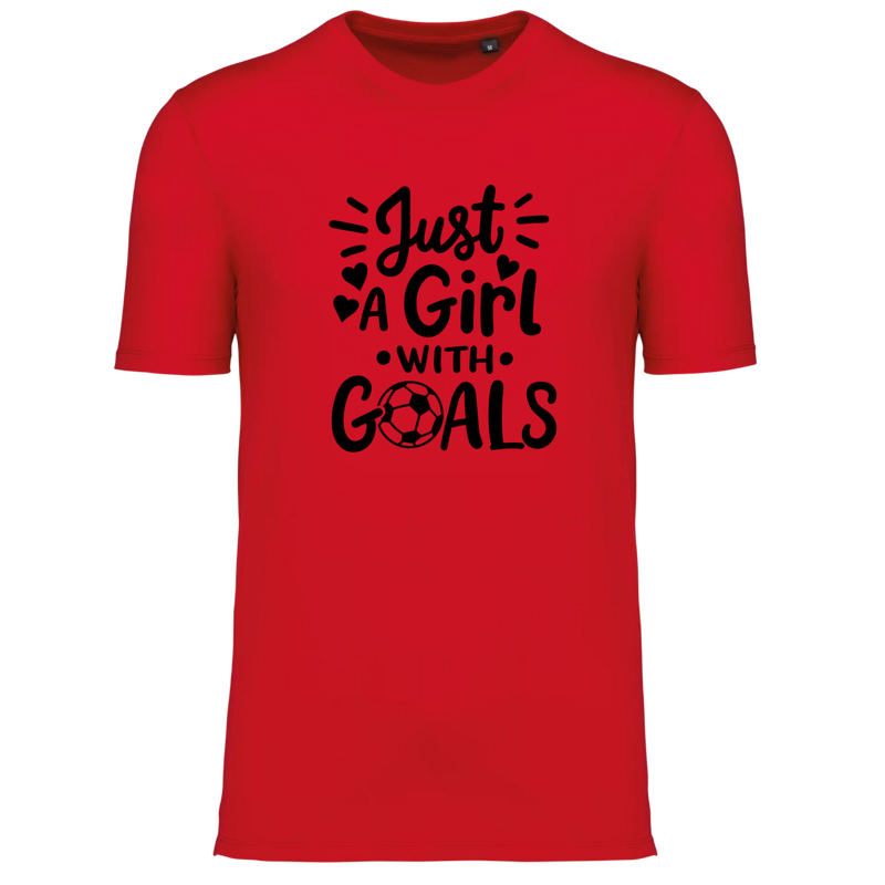 JUST A GIRL WITH GOALS (verschillende kleuren)