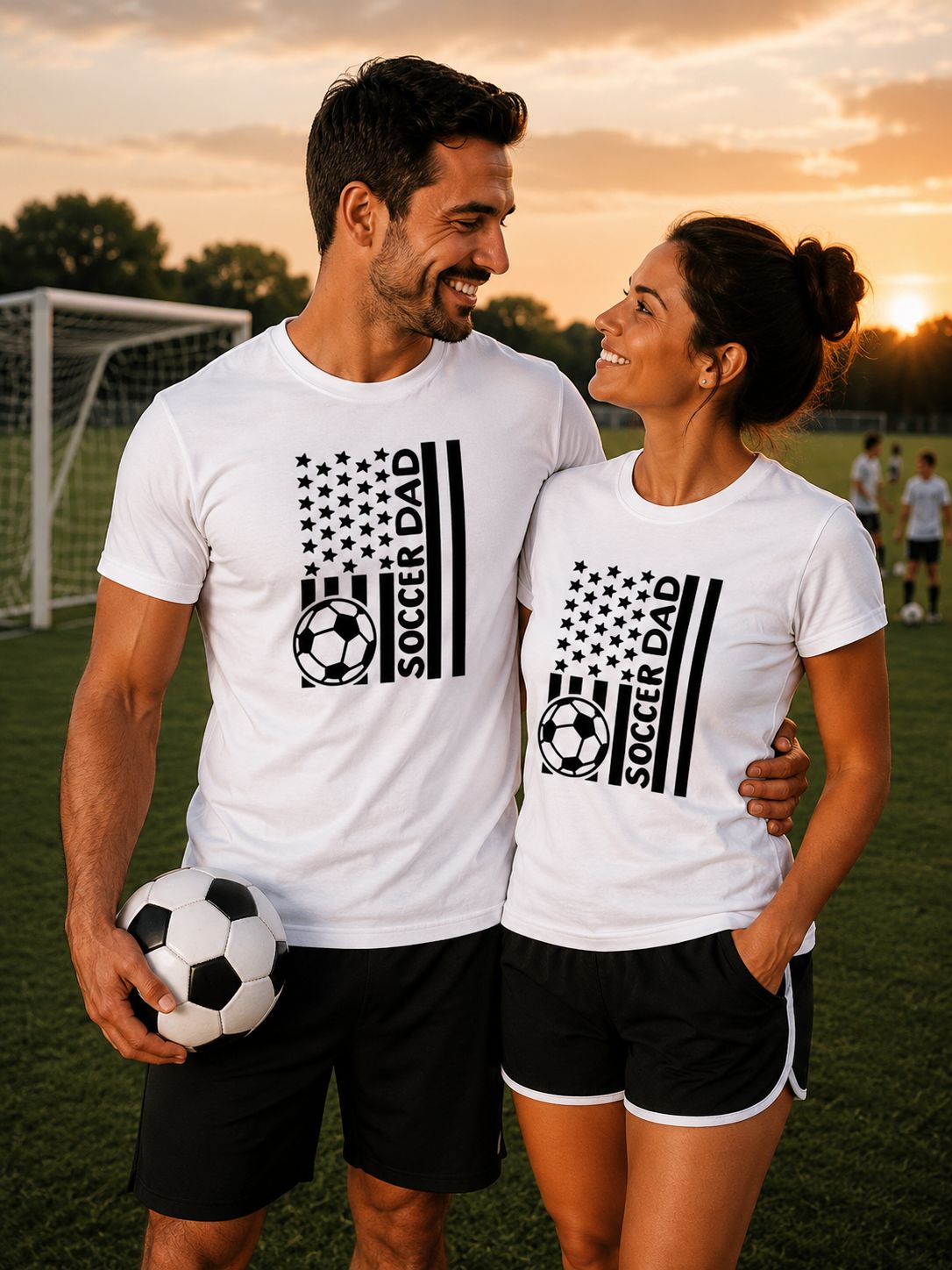 Soccer Dad - T-Shirt – Stoer Cadeau voor Voetbalpapa’s &amp; Vaderdag