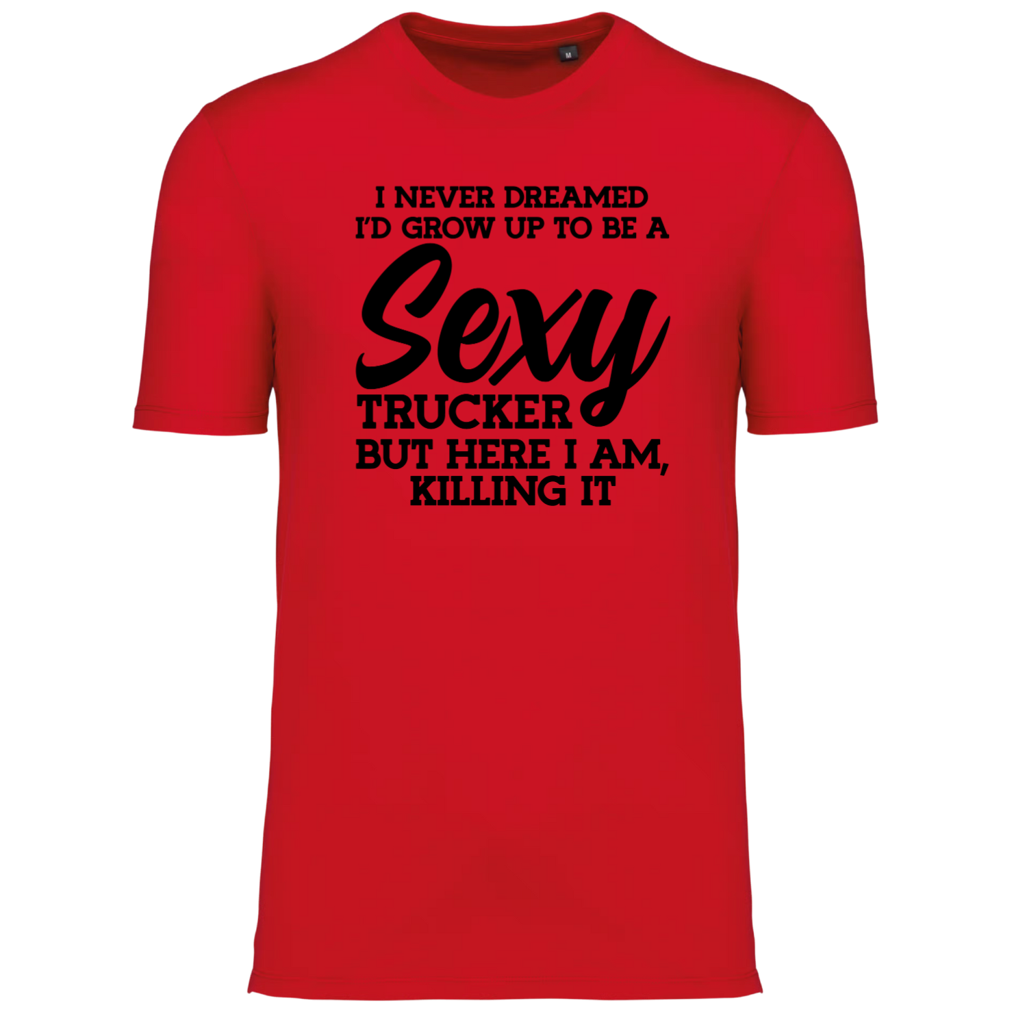 I NEVER DREAMED I'D GROW UP TO BE A SEXY TRUCKER BUT HERE I AM KILLING IT (verschillende kleuren)