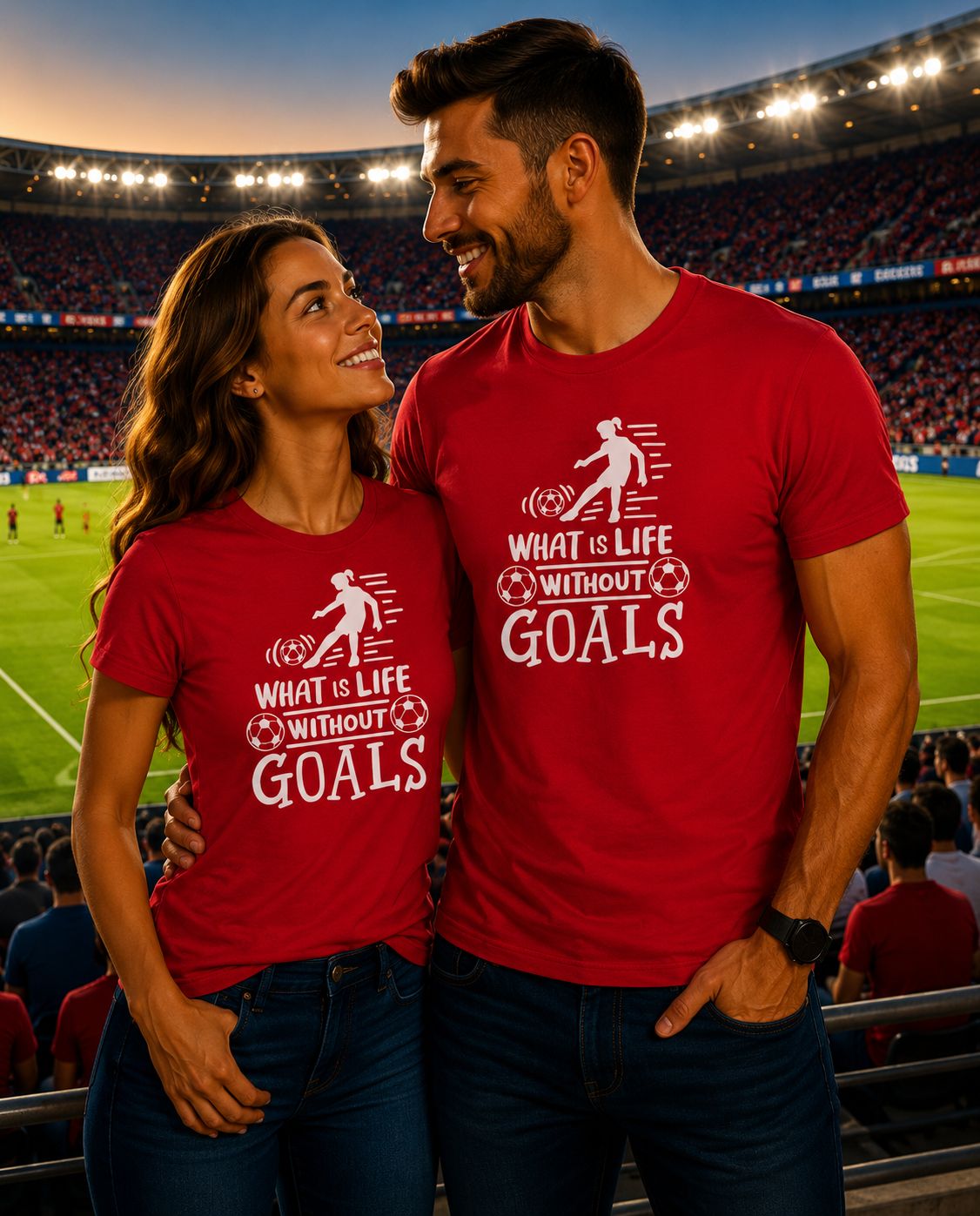 What Is Life Without Goals T-Shirt - Grappige Voetbal T-Shirt - Leuk Cadeau voor Voetbalfans