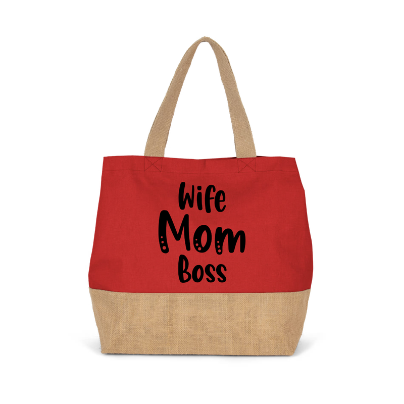 WIFE MOM BOSS (verschillende kleuren)